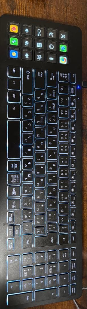 【HSV298】左手デバイス融合方キーボード