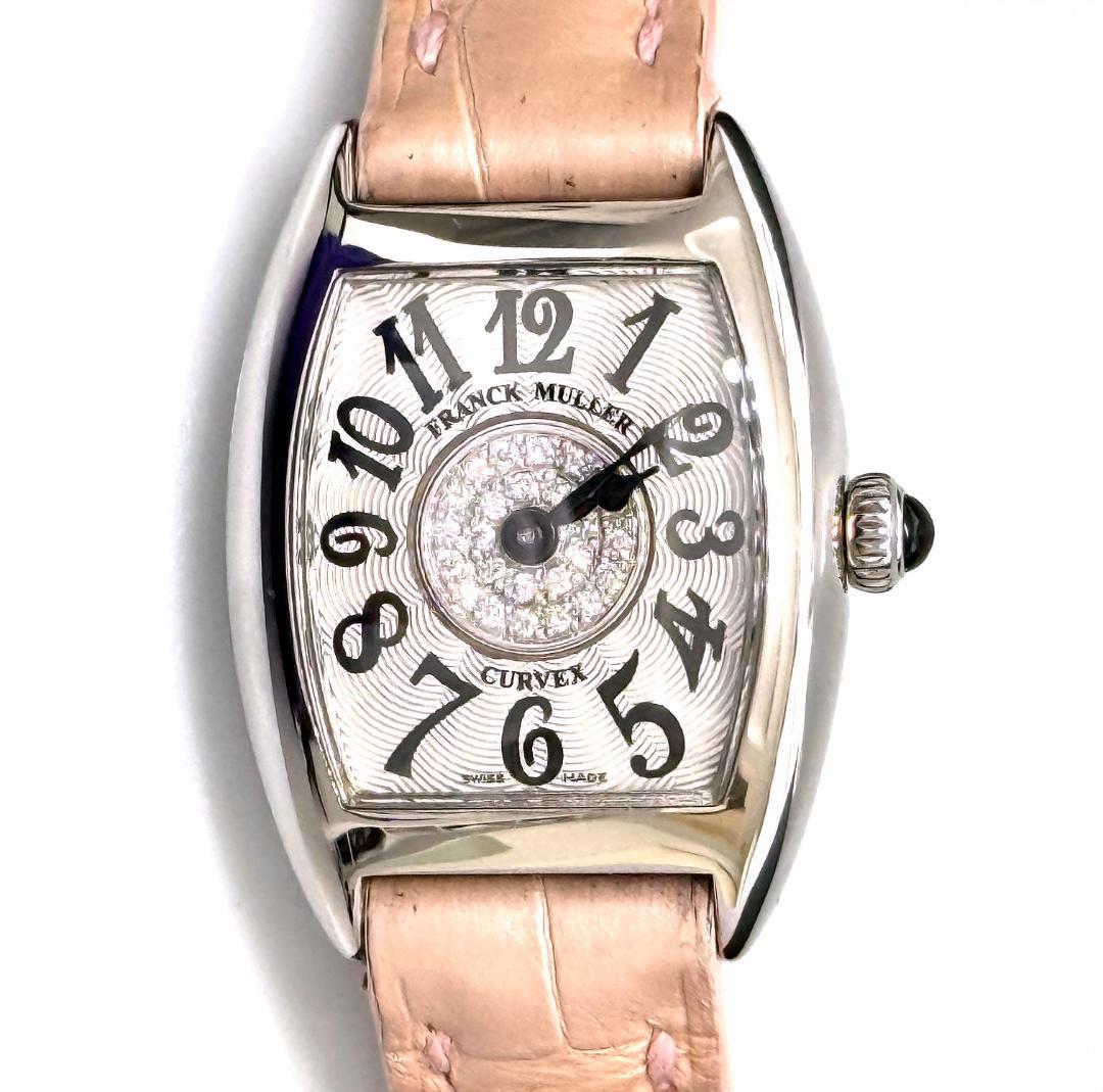 2025　国内ギャラ 完備　定価126万　フランクミュラー　プティ　ダイヤ　時計