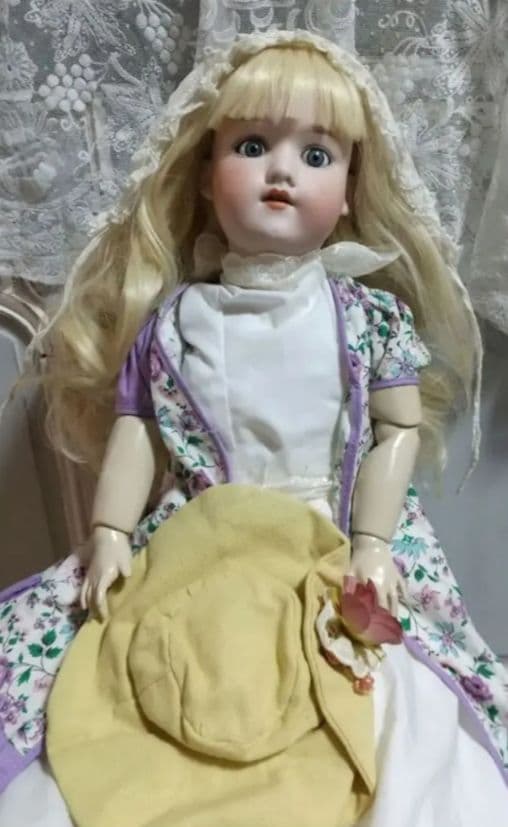 u*6様 ❀アンティーク ビスクドール　AM　アーモンドマルセル♪約58㎝