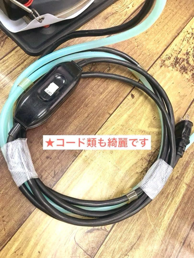 ★美品★メンテ★清掃済★ナオモト　HYS-520 スチームアイロン★タンク新品付