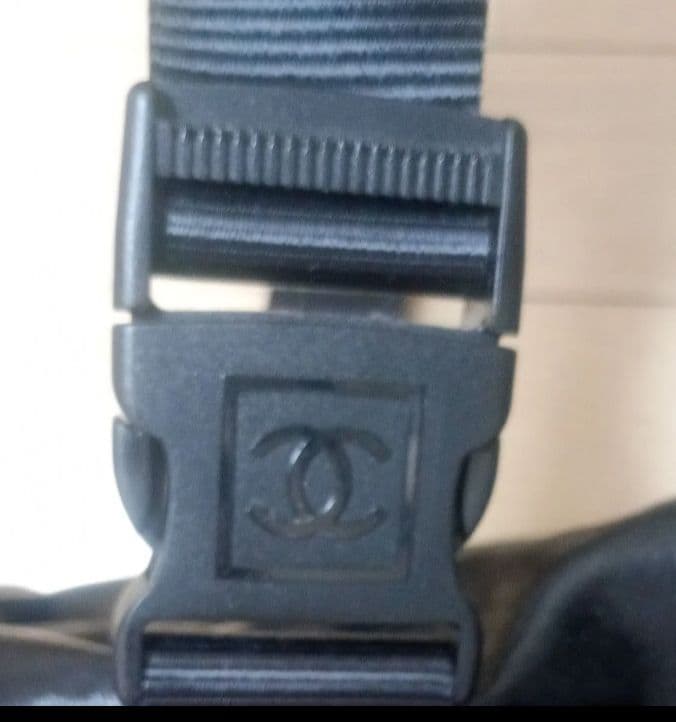 CHANEL スポーツライン ボストンバッグ ブラック