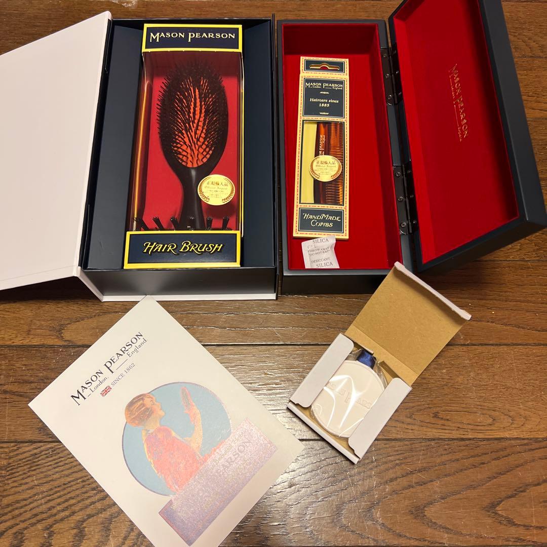 Mason Pearson ヘアブラシ & コーム セット
