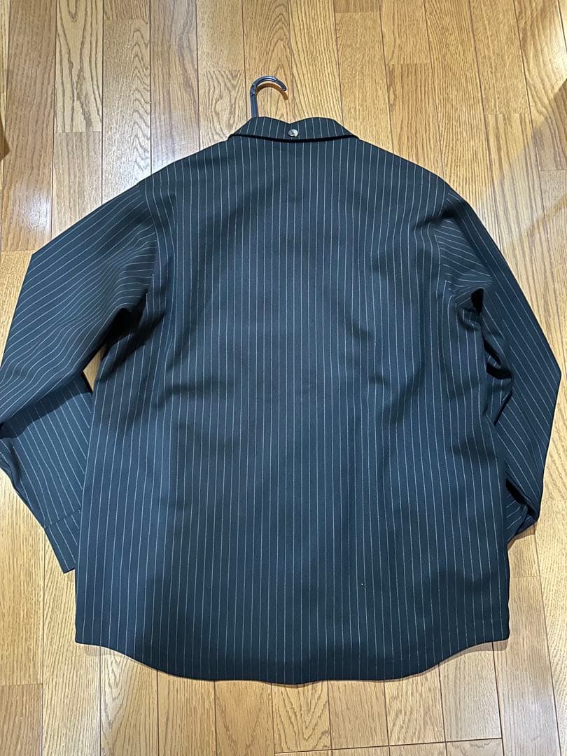 【天パー】VESP スノーボードウェア 上下セット ブラック ストライプ