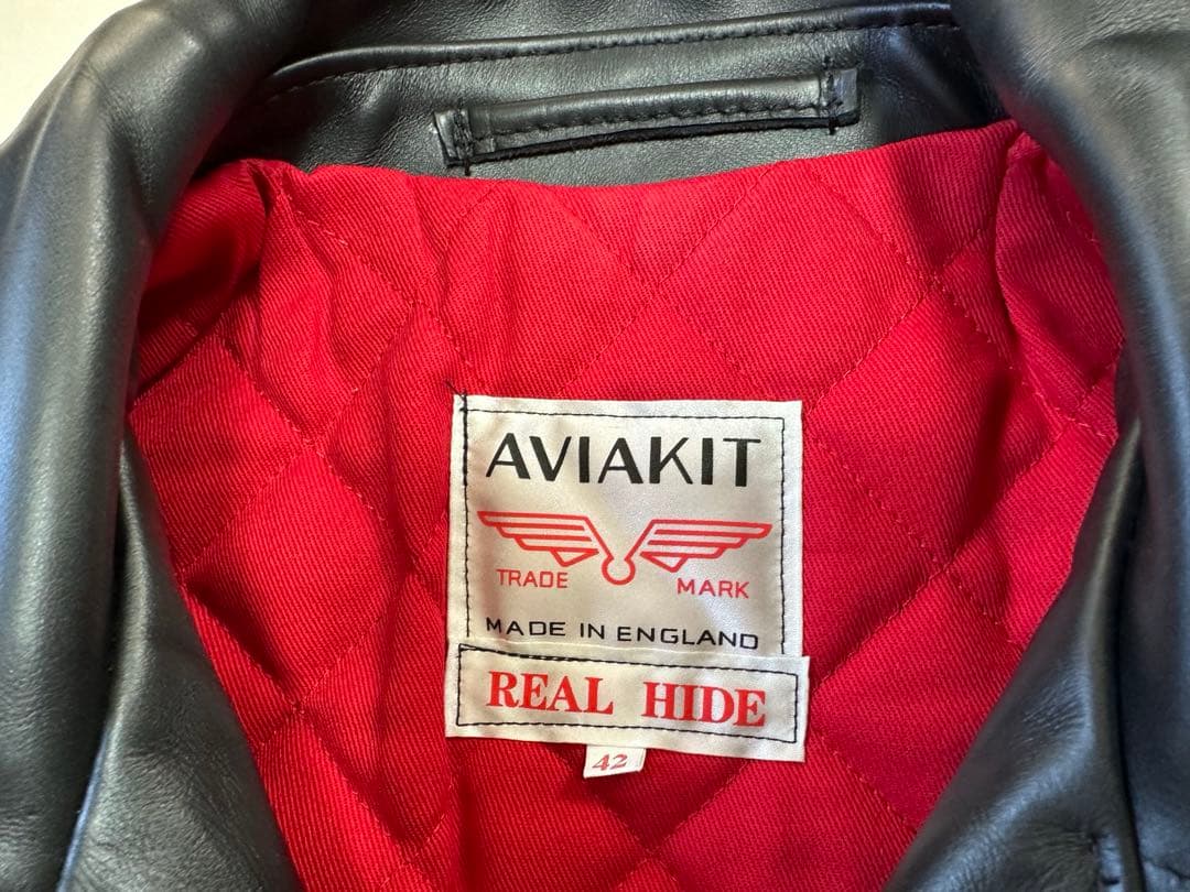 極美品★ルイスレザー★ギャランティ付★441TH★サイクロン★ホースハイド★