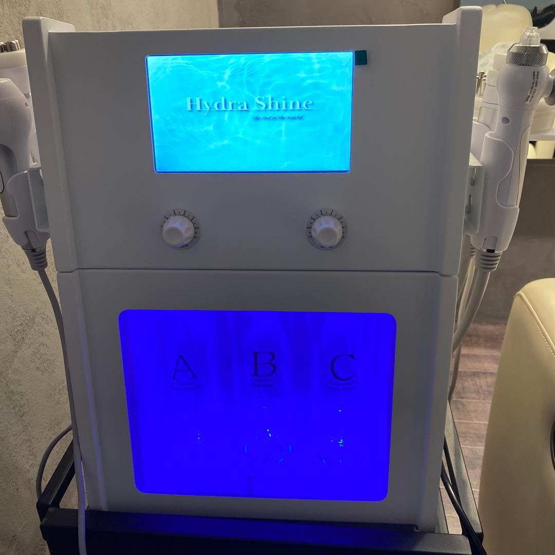 定価120万ハイドラシャインプラズマ美顔器　業務用付属品新品　取説付