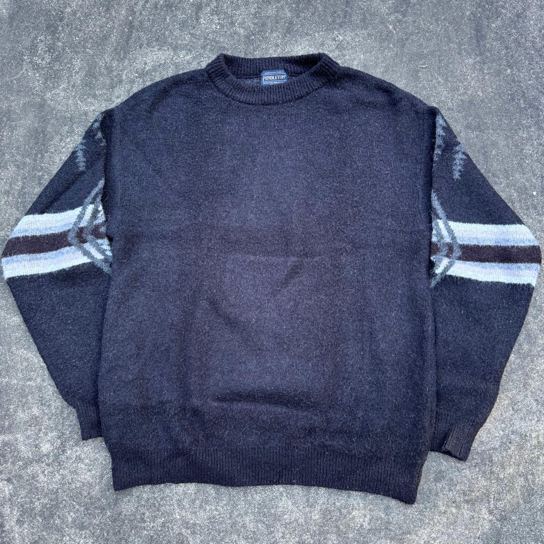 PENDLETON ペンドルトン モヘア混 チマヨ柄 ニット XL相当 極美品