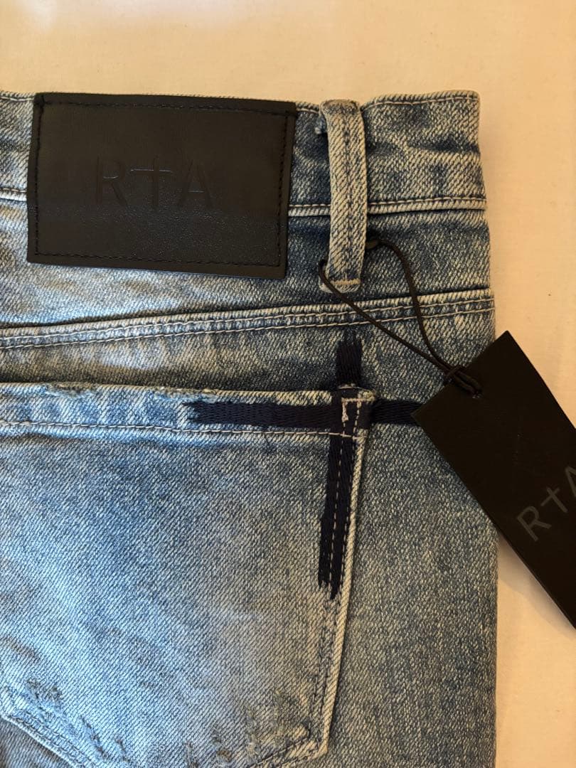 パンツ RtA\" Clayton Sky Blue Light Wash Skinny