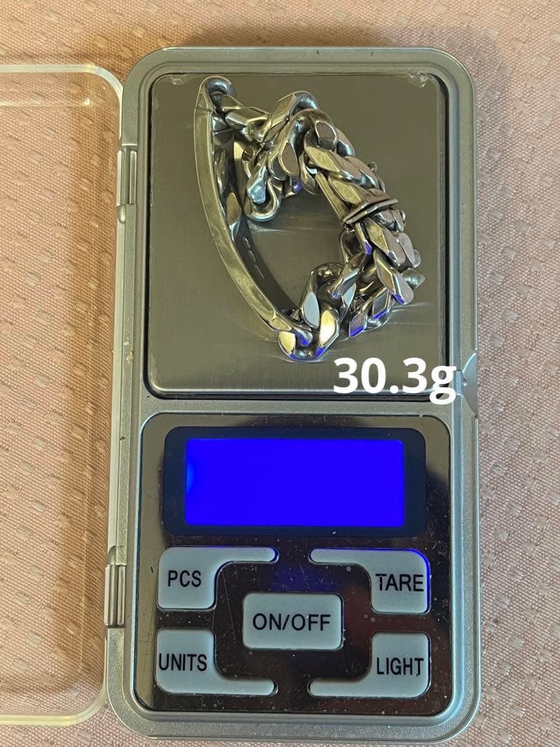 UNO-A-ERRE ウノアエレ 925 メンズ ブレスレット　約19cm