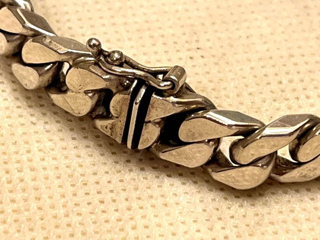 UNO-A-ERRE ウノアエレ 925 メンズ ブレスレット　約19cm