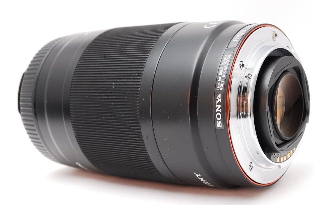 【美品】SONY ソニー75-300mm 望遠レンズ レンズフード付き
