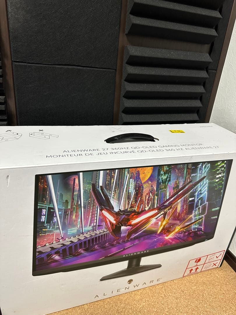 エイリアンウェア有機EL 360hz WQHDモニターAW2725DF