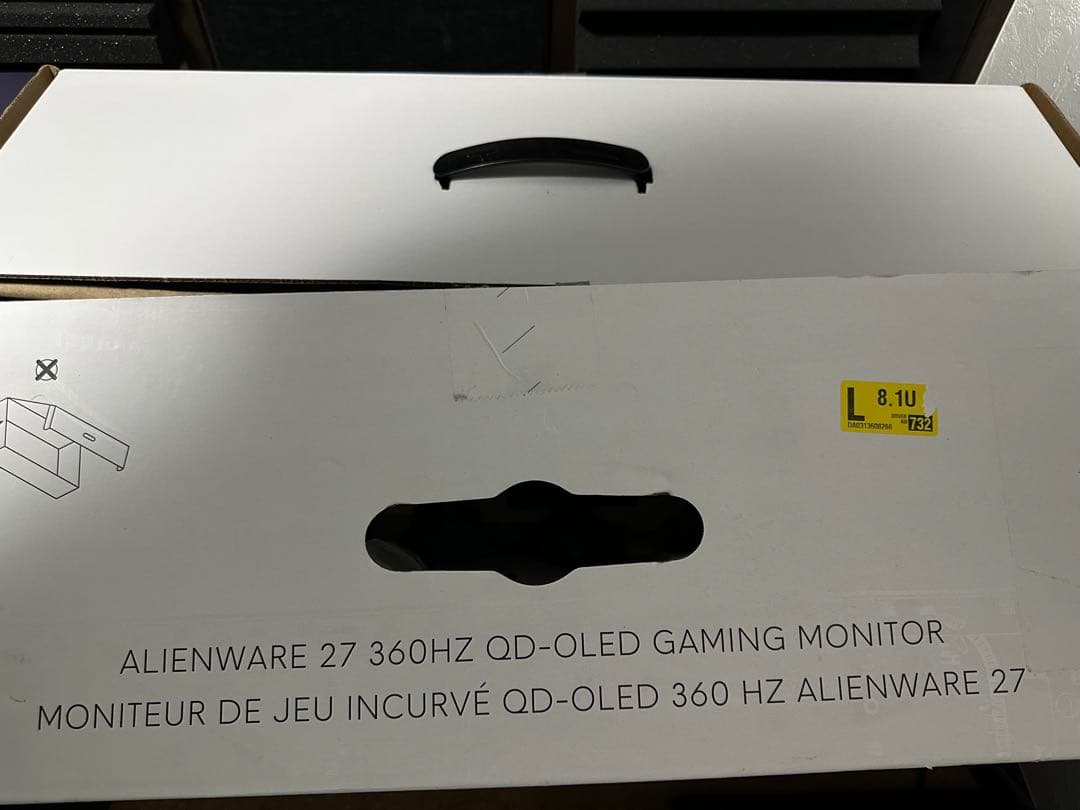 エイリアンウェア有機EL 360hz WQHDモニターAW2725DF