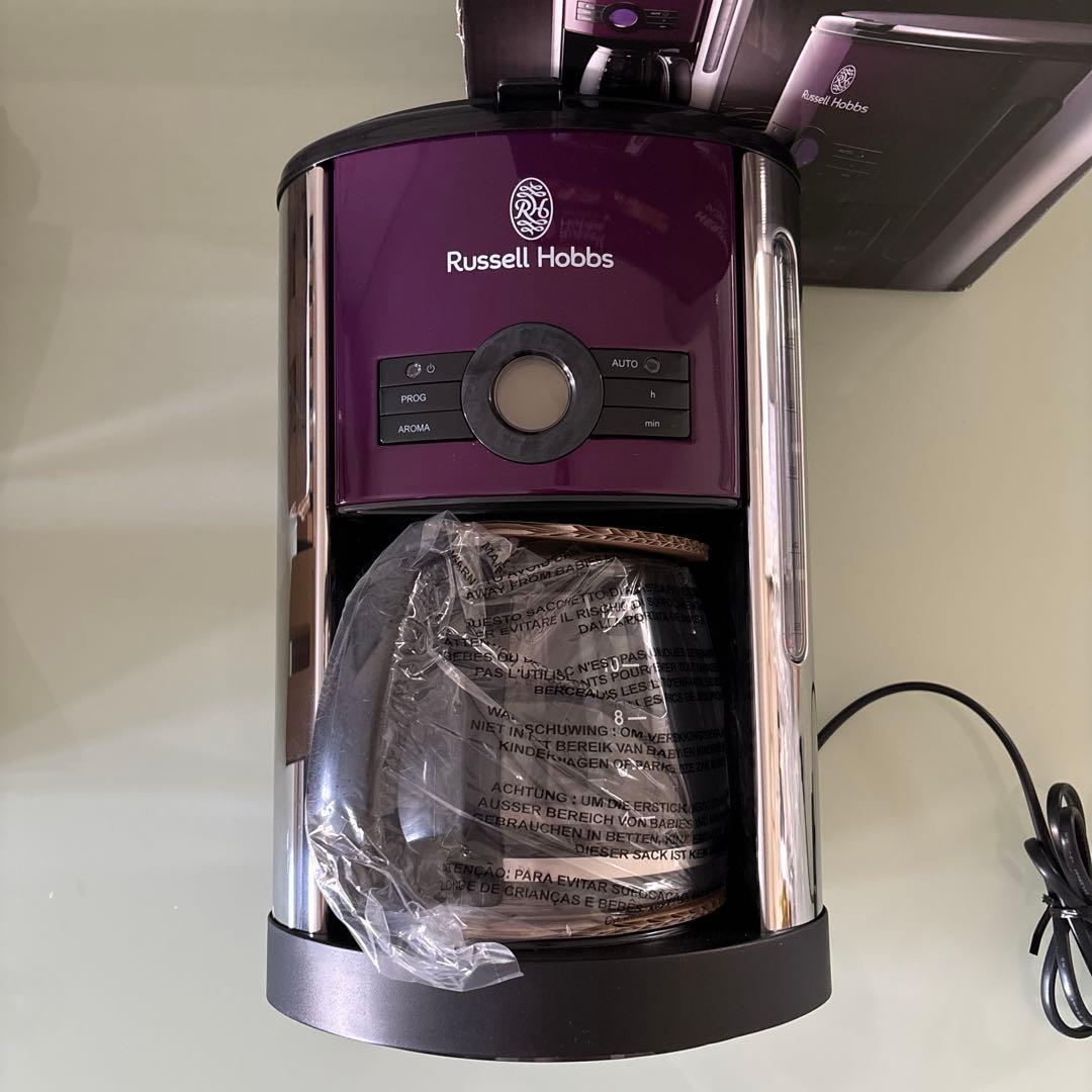 Russell Hobbs Heritage Purple コーヒーメーカー