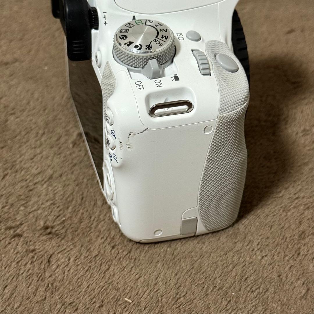 【希少ホワイト】Canon EOS Kiss X7 ホワイト レンズ2本付き