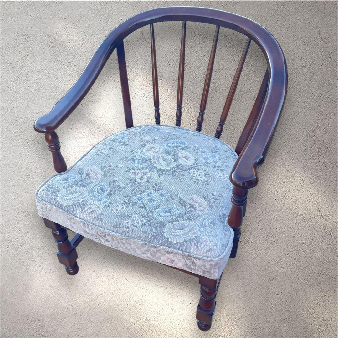 ★メルカリ市値下★karimoku アームチェア カリモク家具 椅子 1Pチェア