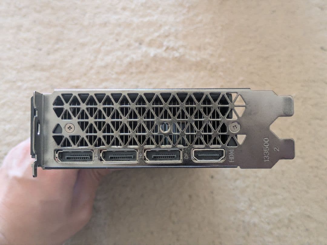 GeForce RTX 3060 Ti 8GB ZOTAC 動作確認済み