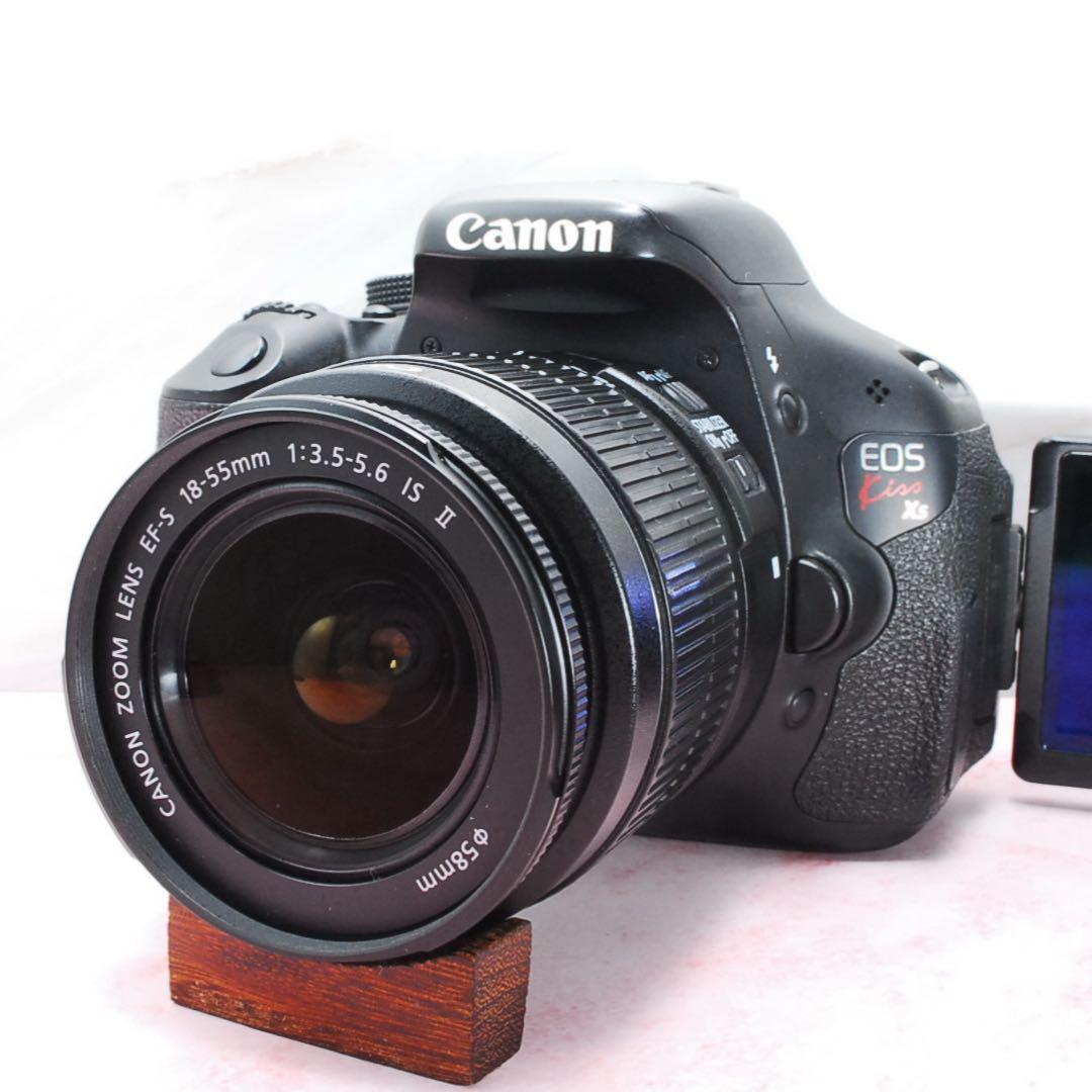 追加購入不要❤️Canon Kiss X5★一眼レフカメラ★手ぶれ補正付き★