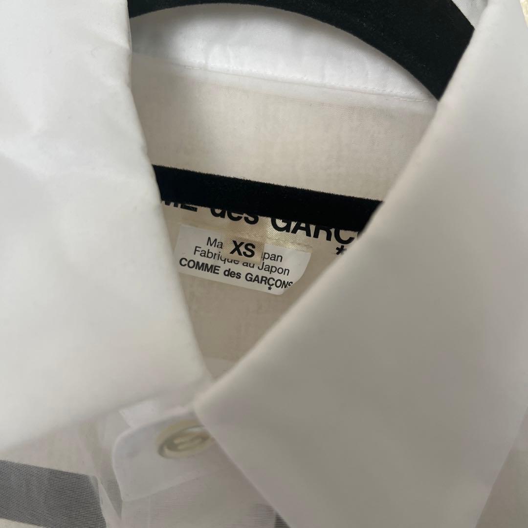 25SS 5本腕シアーブラウス　コムデギャルソン