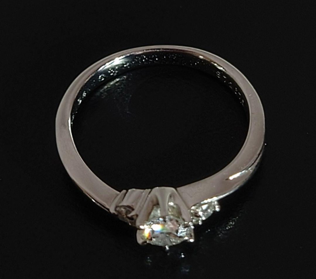 【美品】ラザールダイヤモンド　エンゲージリングセット　8号サイズ