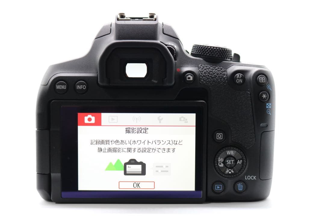 超美品 【Canon EOS Kiss X10i ダブルレンズ】 Wi-Fi搭載