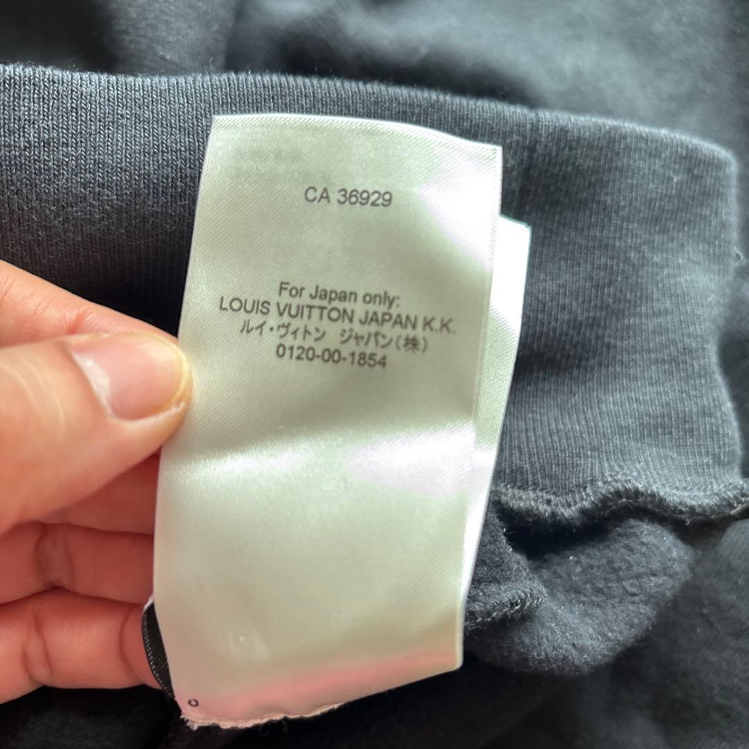 Louis Vuitton ブラック パーカー 24SS バージル