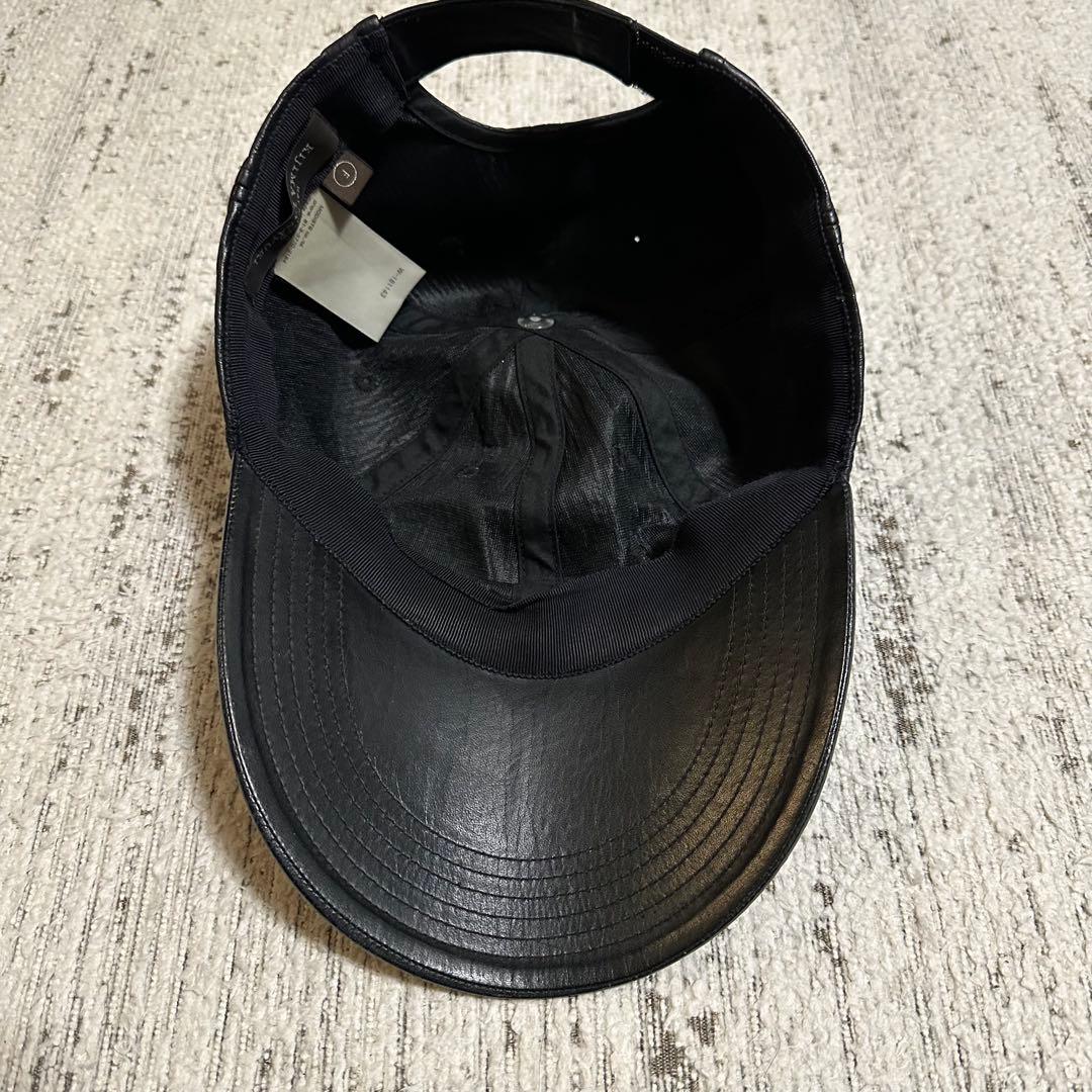 KIJIMA TAKAYUKI レザー　キャップ　6パネル