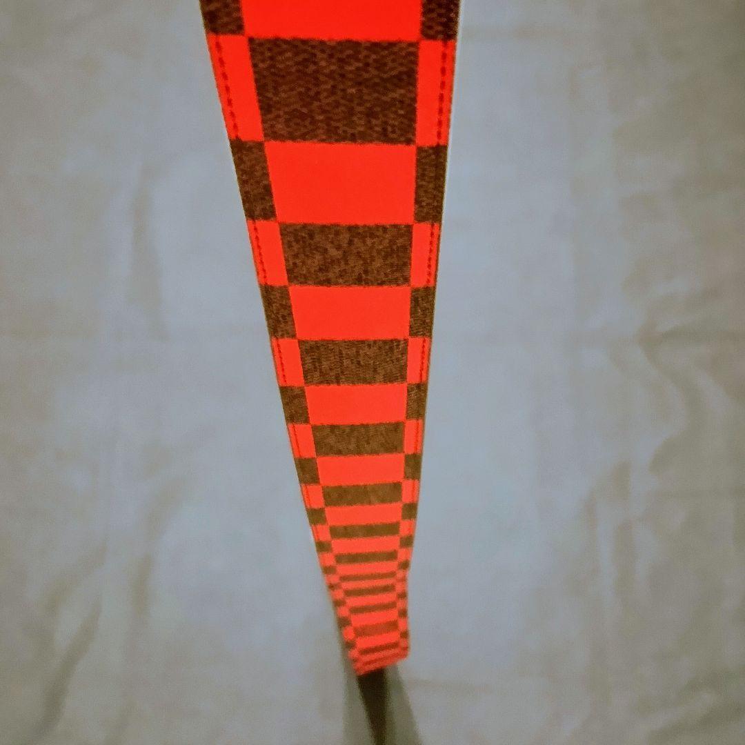 ⭕ルイヴィトン ダミエポップ イニシャル リバーシブルベルト 赤黒/茶110cm