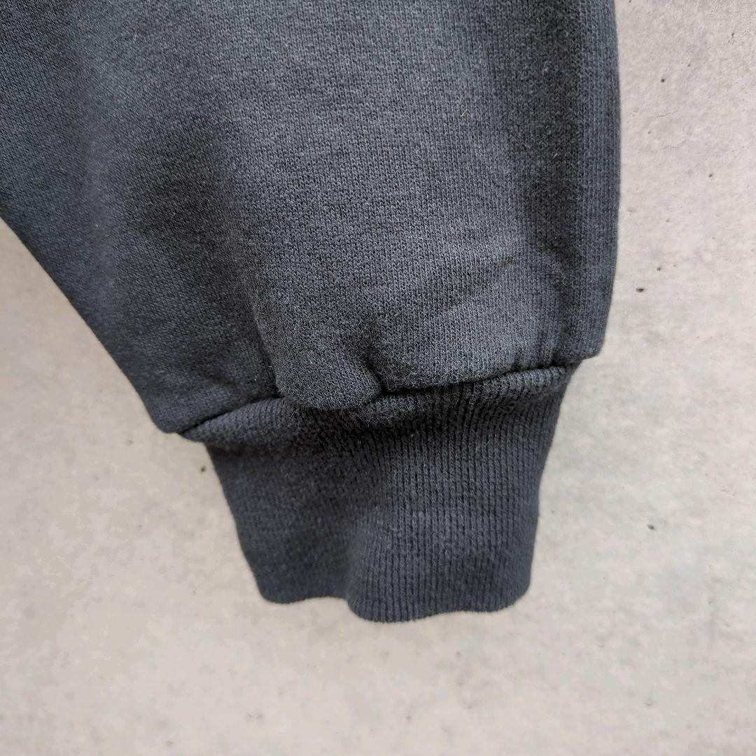 90s USA製 Russell Black Half Zip Sweat