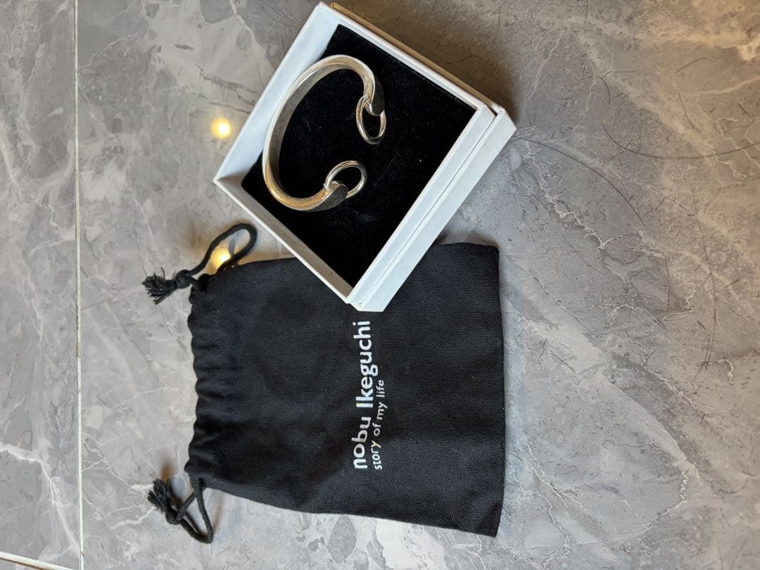 nobu Ikeguchi シルバーオープンバングル　ブレスレット　マルジェラ