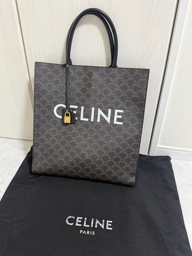 CELINE セリーヌ トリオンフキャンバス　バーティカルカバ　美品