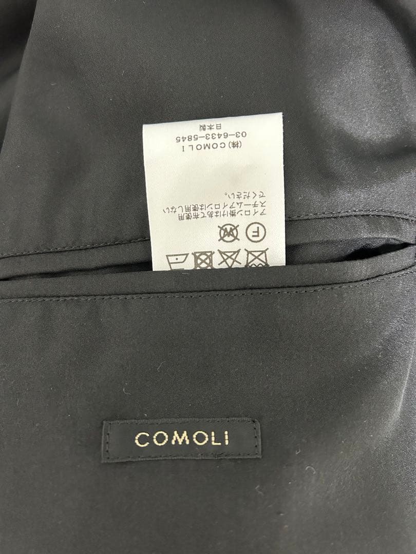 COMOLI カシミヤトラックジャケット