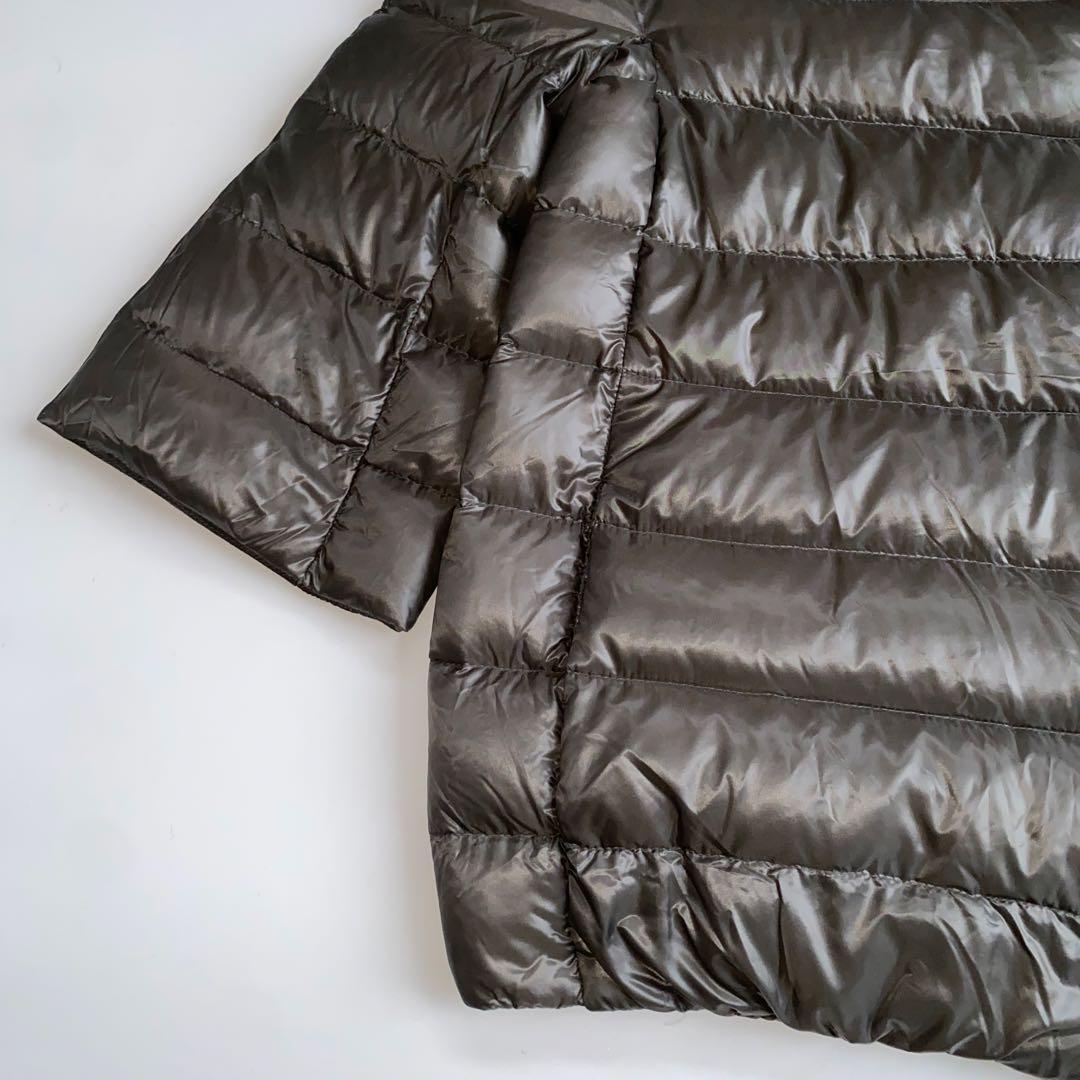 くみHerno ヘルノAMINTAアミンタ グレージュ ダウンジャケット