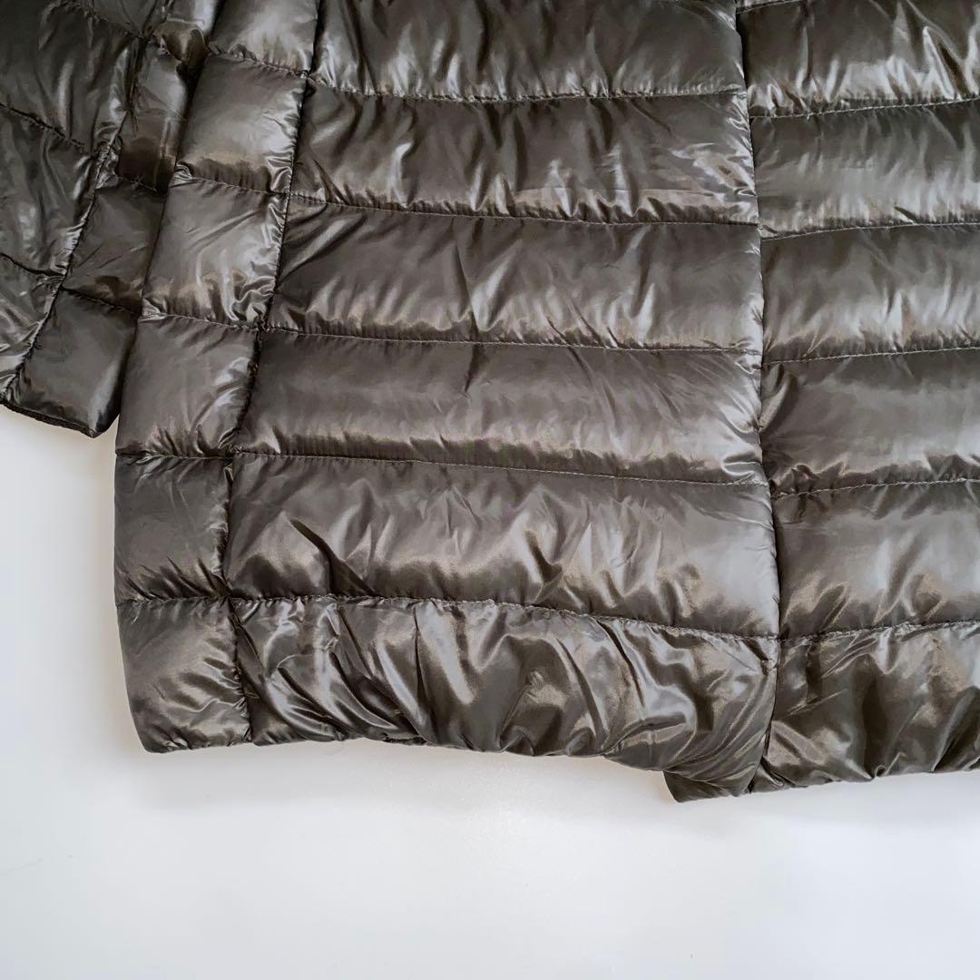 くみHerno ヘルノAMINTAアミンタ グレージュ ダウンジャケット