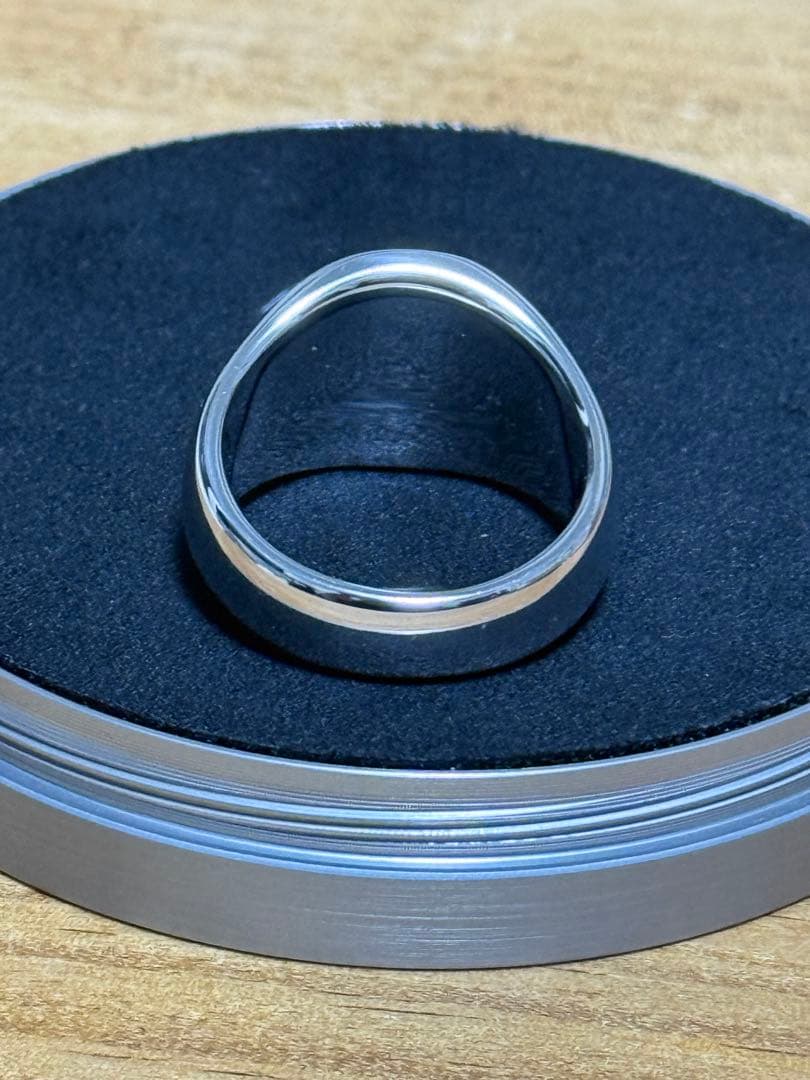 【新品】 TOM WOOD Oval Green Marble 22号（62）