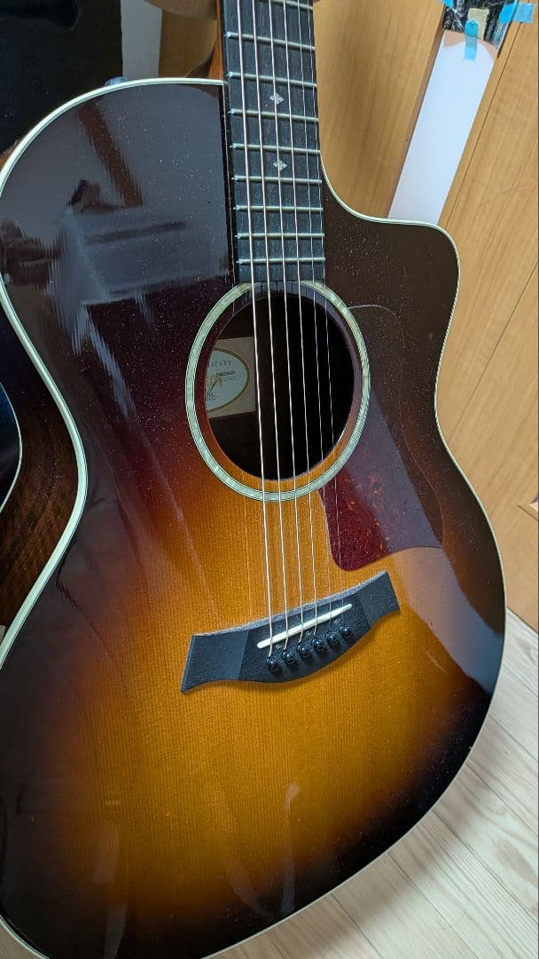 Taylor 214CE-CF DLX SB　エレアコ