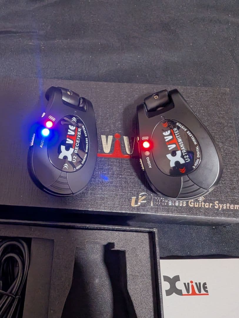 定番 ワイヤレス Xvive エックスバイブ XV-U2 / BK ブラック