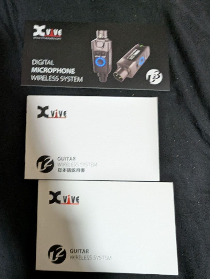 定番 ワイヤレス Xvive エックスバイブ XV-U2 / BK ブラック