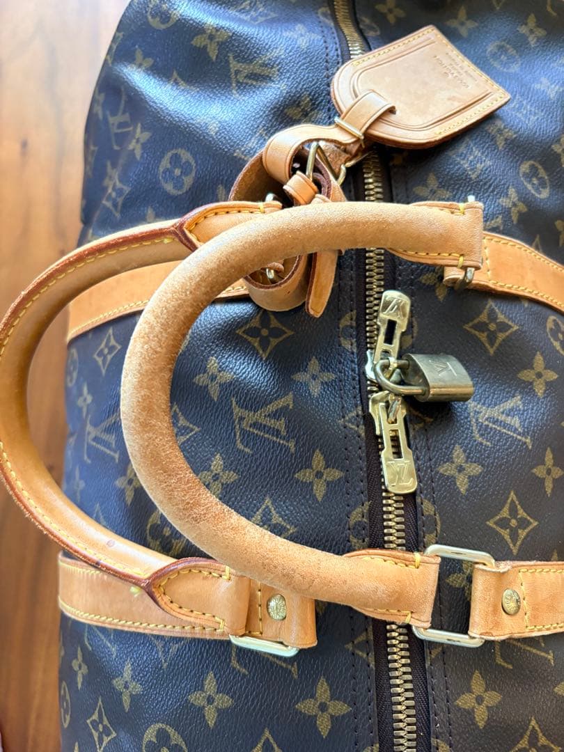 Louis Vuitton ボストンバッグキーポル55バンドリエールモノグラム