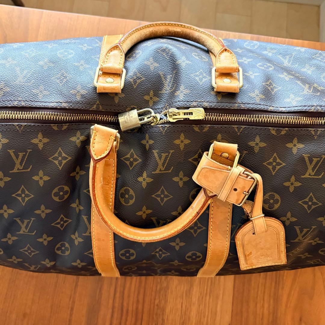 Louis Vuitton ボストンバッグキーポル55バンドリエールモノグラム