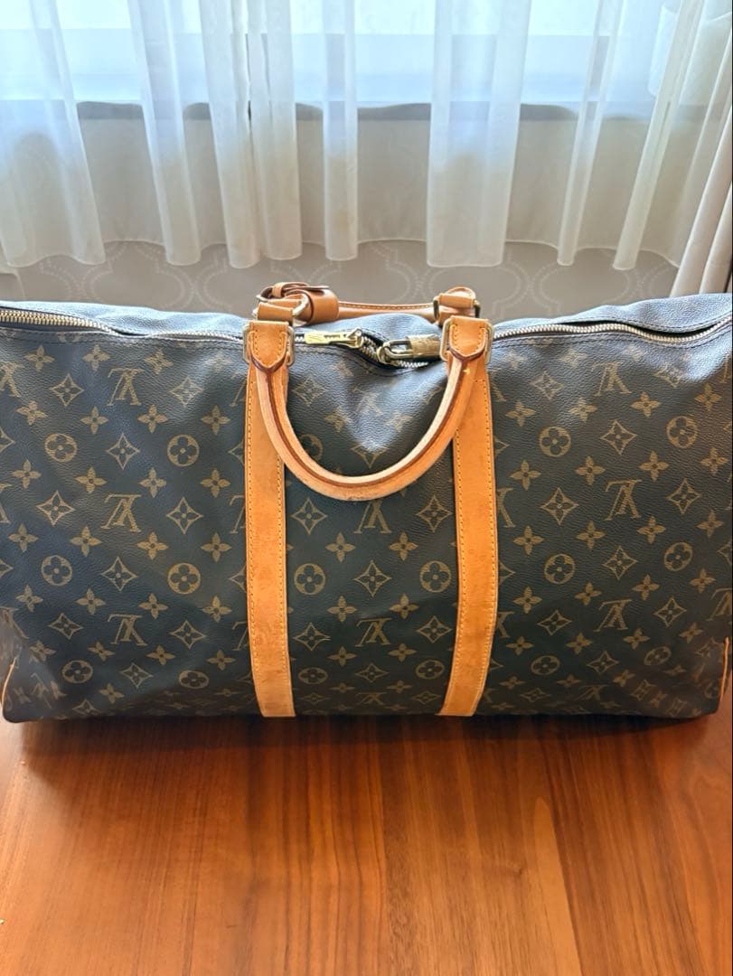 Louis Vuitton ボストンバッグキーポル55バンドリエールモノグラム