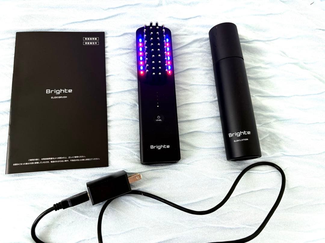 【３回のみ使用】Brighte ELEKI BRUSHエレキブラシ　おまけ付