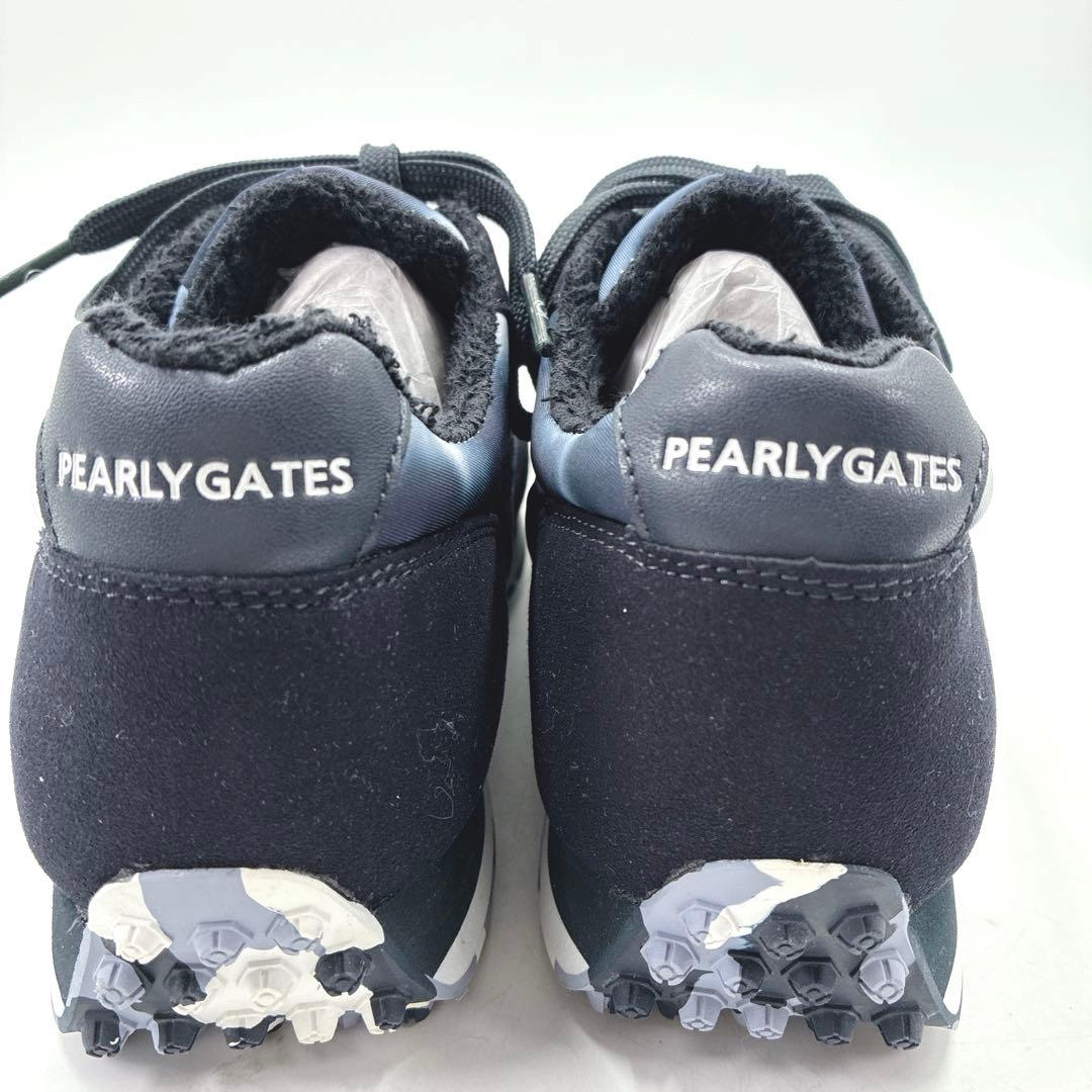 【新品未使用】パーリーゲイツ PGタイダイ柄 ニコちゃん スパイクレスシューズ