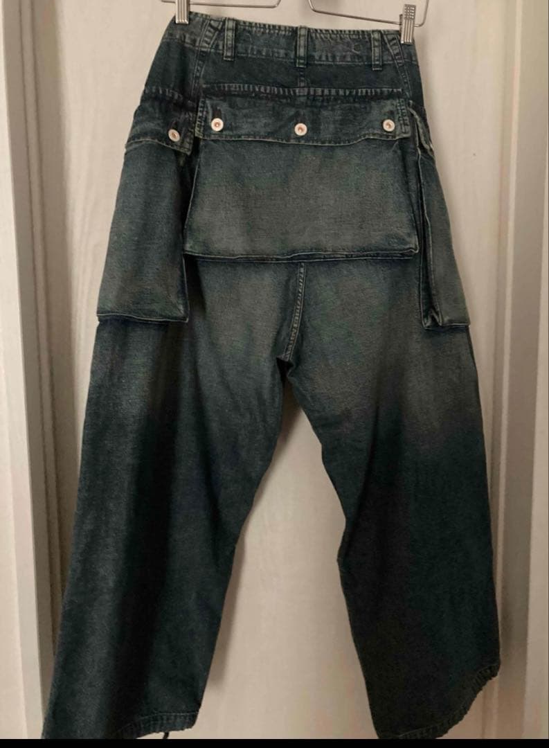 【HERILL/ヘリル】Nep denim M44 Trousers 2