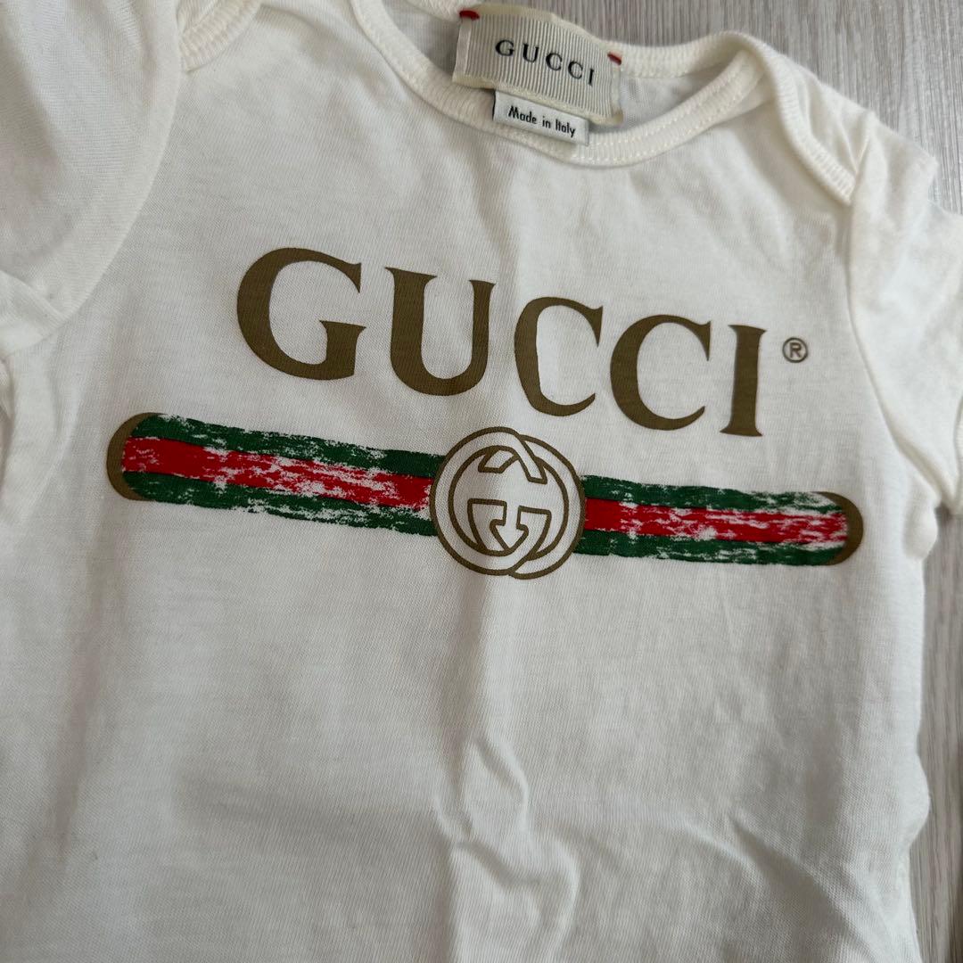 【新品未使用】GUCCI ベビー3点セット 3/6ヶ月