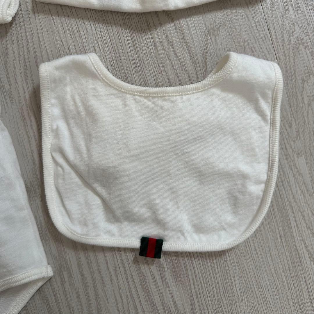 【新品未使用】GUCCI ベビー3点セット 3/6ヶ月