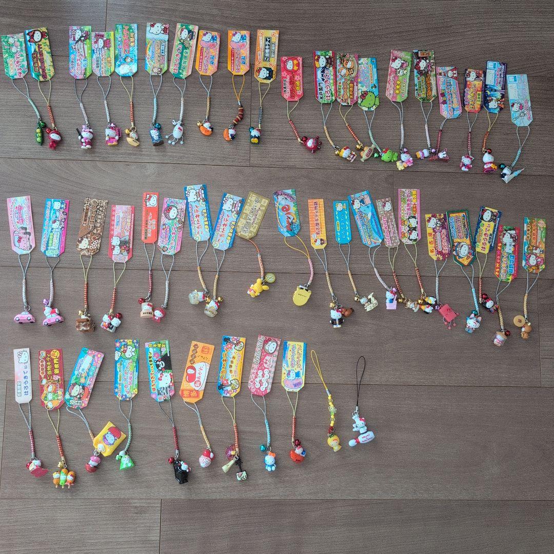 ご当地キティ ストラップ 約50個セット　まとめ売り