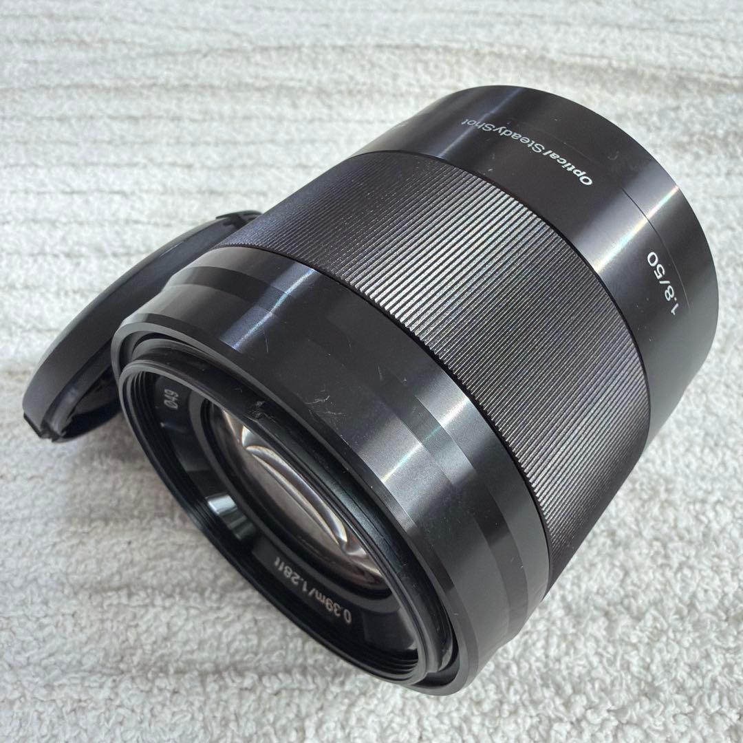 【良品・元箱完備】SONY E 50mm F1.8（フィルター付き）