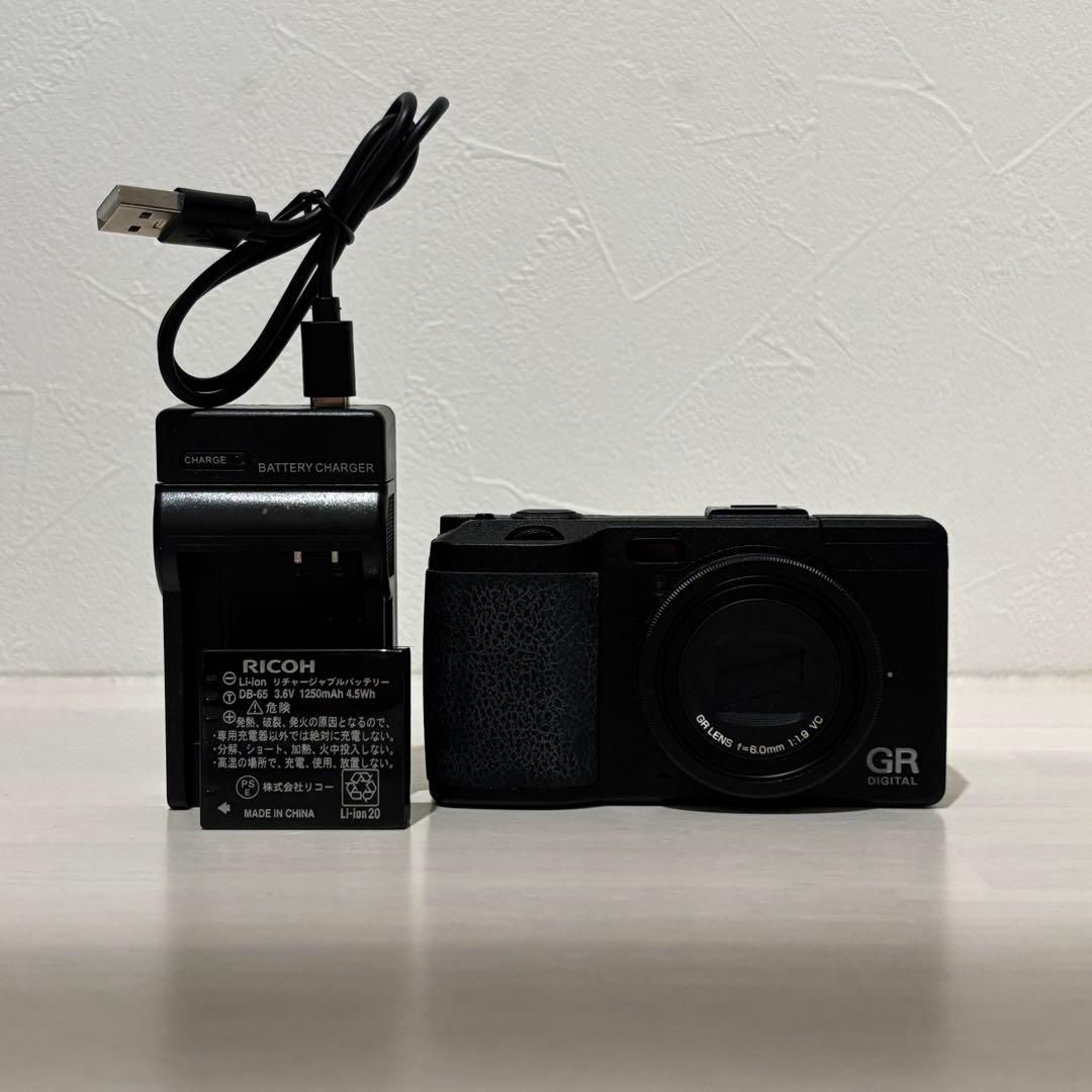 【ショット数173】RICOH GR DIGITAL4 リコー　デジカメ