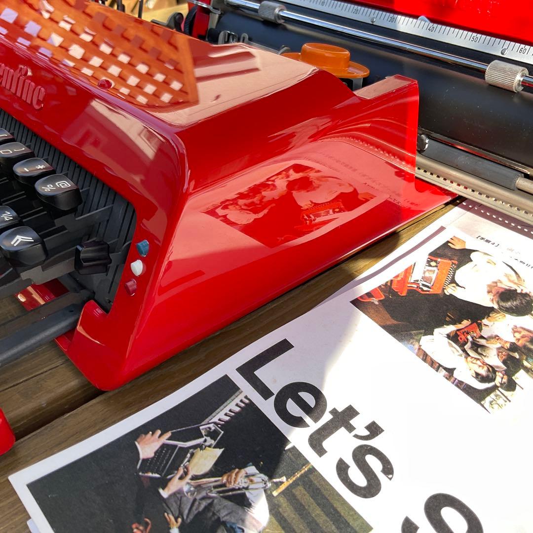 olivetti valentine s 整備済　完動品　中古品　超綺麗