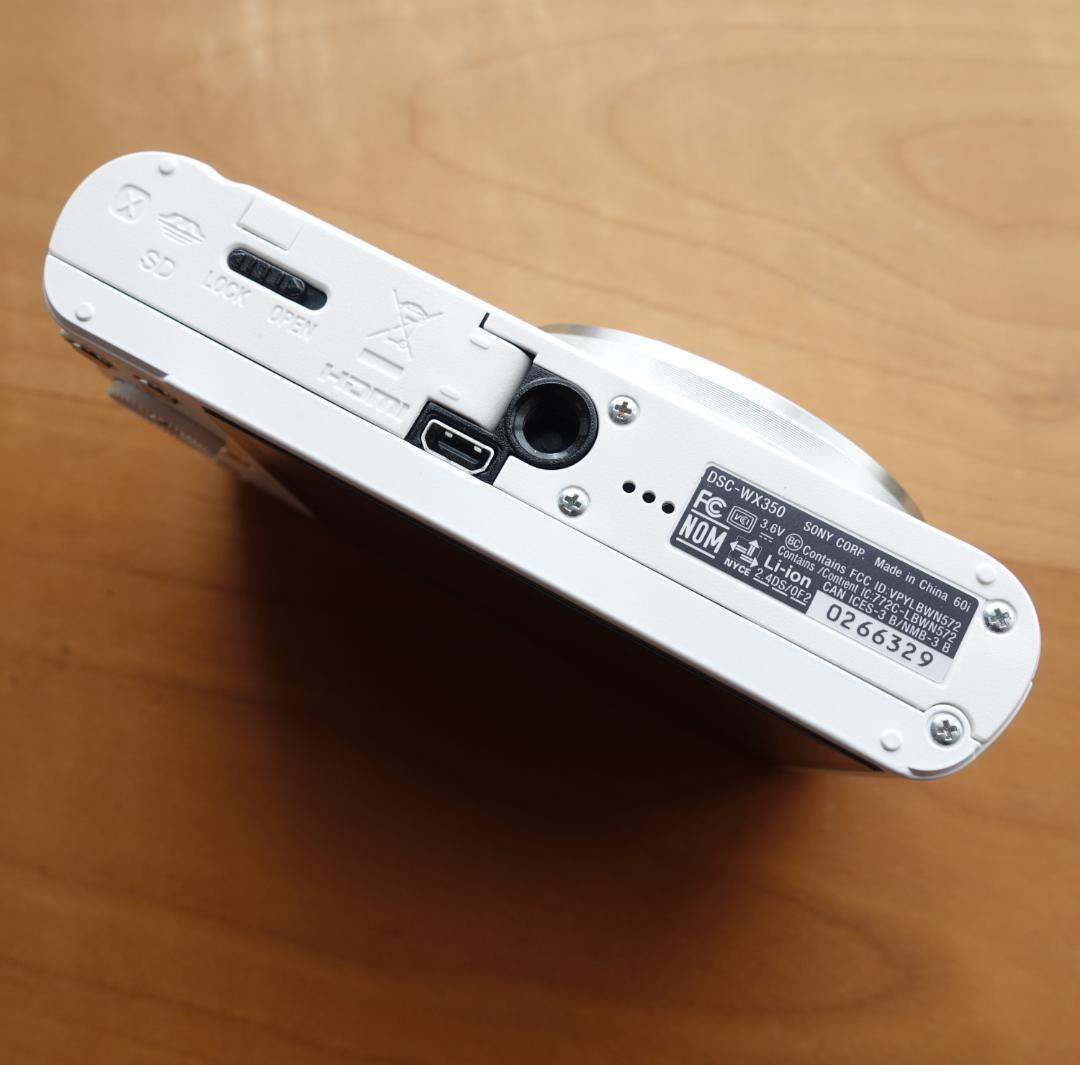A*9様 【美品】SONY Cyber-shot DSC-WX350 ホワイト